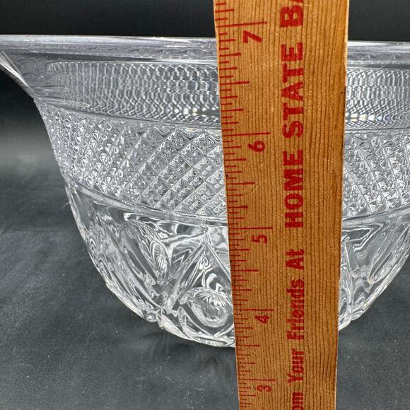 Vintage Punch Bowl 12"  Cape Cod by Imperial Glass Ohio Glassware - Picture 5 of 8